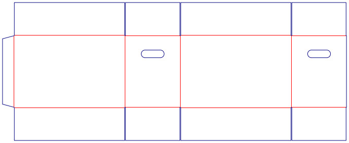 手提孔0202纸箱