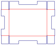 托盘展示盒