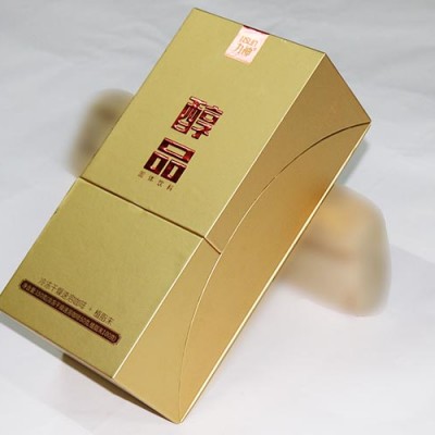 力神醇品固体饮料包装盒